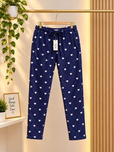 شلوار زنانه راحتی و روزمره جنس تدی کمر کش برند Dunnes stores سایز سایز s
